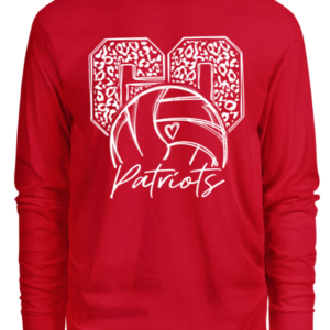 Adult Go Patriots Volleyball Long Sleeve